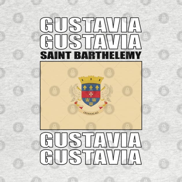 Flag of Saint Barthélemy by KewaleeTee